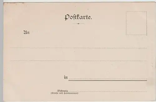 (76009) AK Gruß aus Berlin, Siegesallee, Otto I., bis um 1905