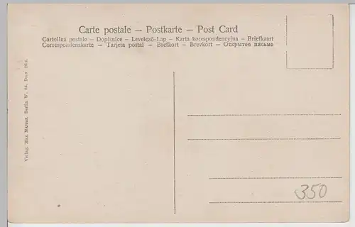 (73827) AK Gruß aus Berlin, Cafe und Hotel Victoria, Friedrichstr., vor 1945