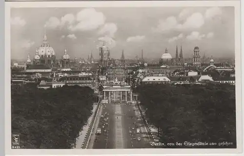 (71486) Foto AK Berlin, von der Siegessäule aus gesehen, 1930/40er