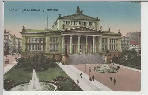 (71476) AK Berlin, Schauspielhaus (Staatstheater), vor 1945