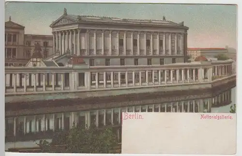 (66929) AK Berlin, Nationalgalerie bis 1905