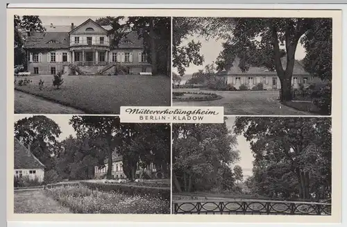 (59547) AK Berlin-Kladow, Müttererholungsheim, Mehrbildkarte 1940/50er