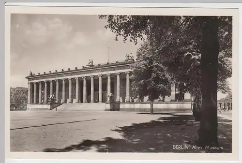 (48400) Foto AK Berlin, Altes Museum, vor 1945