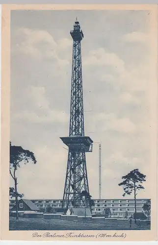 (48390) AK Berlin, Funkturm 1928