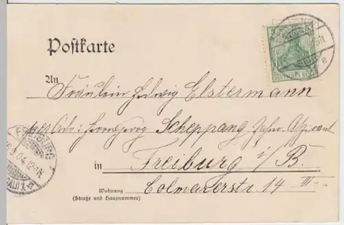 (4816) AK Berlin, Begasbrunnen, Schloss 1904