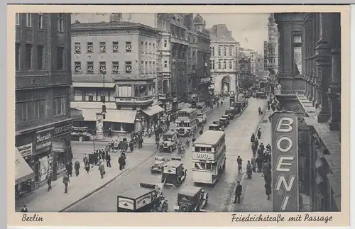 (45618) AK Berlin, Friedrichstraße mit Passage, 1940er