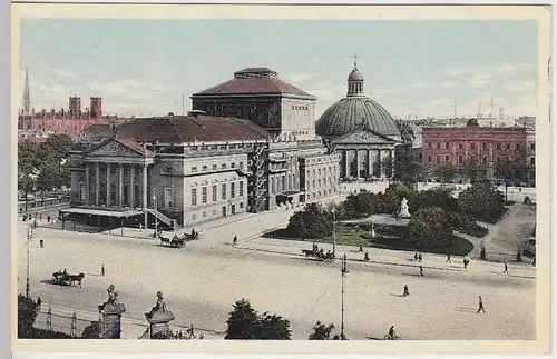 (36292) AK Berlin, Opernhaus u. Hedwigsbrücke, vor 1945