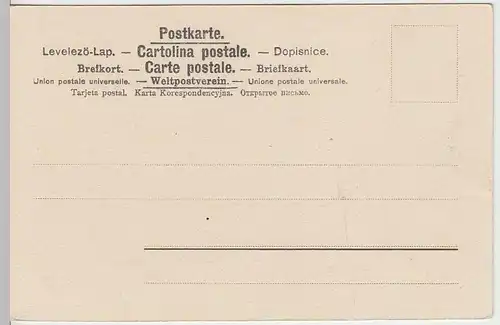 (34368) AK Gruss aus Berlin, Siegesallee, Albrecht der Bär, vor 1905