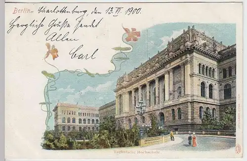 (31510) AK Berlin, Technische Hochschule, 1900