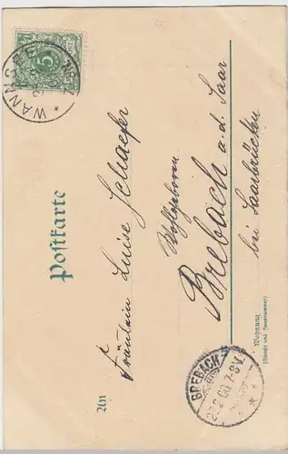 (31428) AK Berlin-Grunewald, Kaiser-Wilhelm-Thurm, 1900