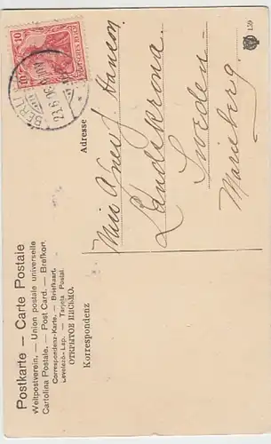 (30470) AK Gruss aus Berlin, Heilige Kreuzkirche, 1906
