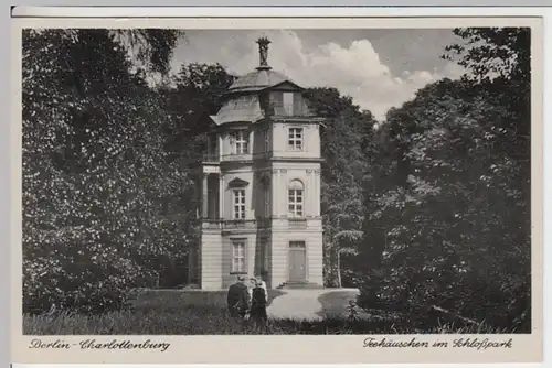 (16614) AK Berlin Charlottenburg, Schlosspark, Teehäusschen
