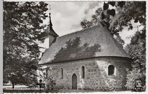 (16609) Foto AK Berlin Reinickendorf, Dorfkirche