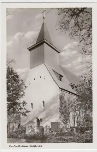 (16459) Foto AK Berlin Dahlem, Dorfkirche