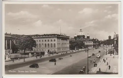 (15538) Foto AK Berlin, Unter den Linden, vor 1945
