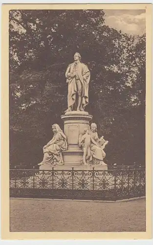 (15159) AK Berlin, Tiergarten, Goethedenkmal, vor 1945