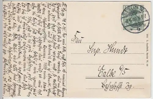 (12910) AK Berlin, Lutherdenkmal 1909