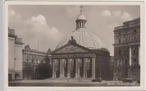 (115819) Foto AK Berlin, Hedwigskirche 1920/30er