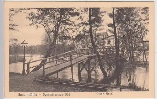 (115573) AK Berlin, Scharmützelsee Süd, Neue Mühle 1910er
