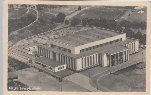 (112992) AK Berlin, Deutschlandhalle, Luftbild 1942