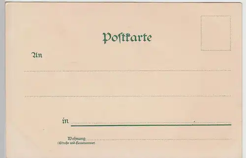 (110156) Künstler AK Gruß aus Berlin, Marienkirche, Lutherdenkmal 1900