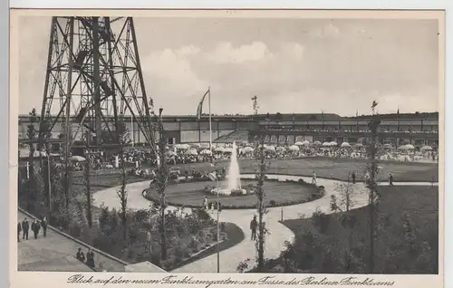 (109835) AK Berlin, Funkturm Garten 1933-45