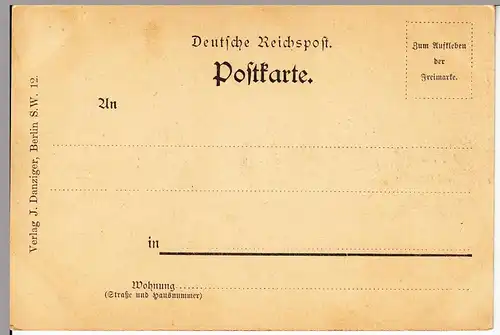 (109666) AK Gruß aus Berlin, Bahnhof Friedrichstraße, Pferdedroschken, bis um 19