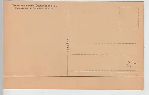 (108348) AK Berlin, Deutschlandhalle, aus Leporello 1935-45