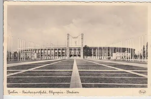 (107742) Foto AK Berlin, Reichssportfeld, Olympiastadion, 1940er