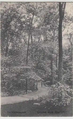 (107167) AK Gruß aus Berlin, Viktoriapark 1908