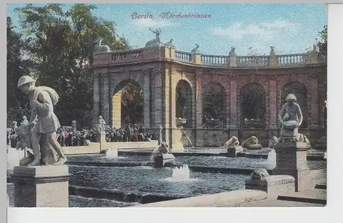 (106695) AK Berlin, Märchenbrunnen, 1910er