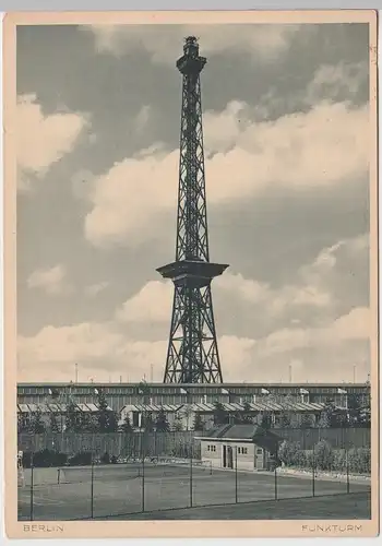 (106156) AK Berlin, Funkturm, 1940er