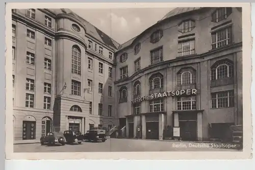 (105759) Foto AK Berlin, Deutsche Staatsoper, vor 1945