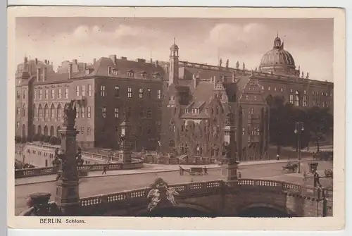 (104240) AK Berlin, Schloss, vor 1945