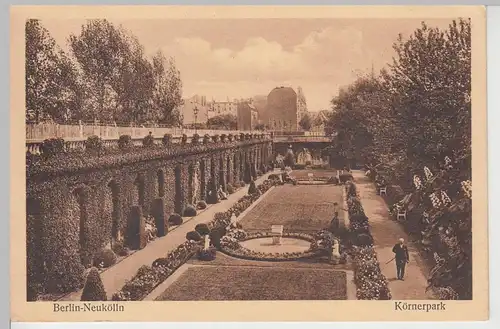 (104221) AK Berlin Neukölln, Körnerpark, 1930