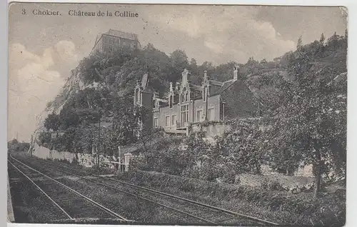 (109261) AK Chokier, Tchôkire, Château de la Colline, Schloss, Feldpost 1914-18