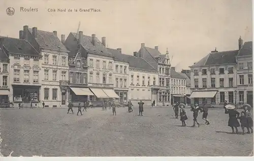 (108084) AK Roulers, Roeselare, Grand Place, Gasthof de Sterre, Feldpost 1915