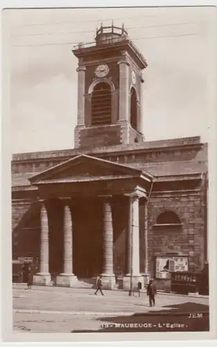 (10775) Foto AK Maubeuge, L'Eglise 1920/30er