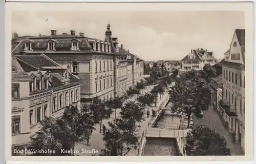 (9903) Foto AK Bad Wörishofen, Kneipp Straße 1936