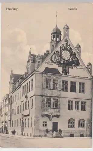 (98959) AK Freising, Rathaus, 1916