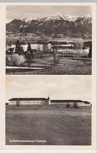 (98931) Foto AK Murnau am Staffelsee, Unfallkrankenhaus, Mehrbild vor 1945
