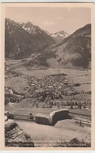 (98908) Foto AK Bad Oberdorf, Blick von der Jochkanzel, 1933-45