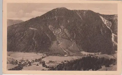 (98208) AK Bayrischzell, Ansicht mit Seeberg, 1929