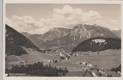 (98198) Foto AK Obertiefenbach im Allgäu, Gesamtansicht 1933