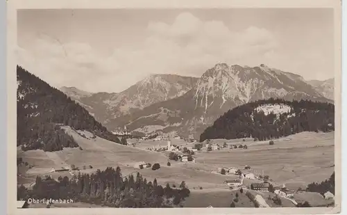 (98196) Foto AK Obertiefenbach im Allgäu, Gesamtansicht 1927