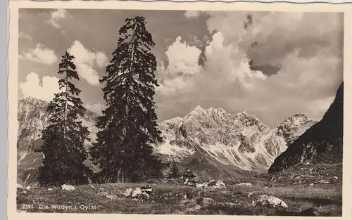 (98154) Foto AK Oytal bei Oberstdorf, Die Wilden, vor 1945