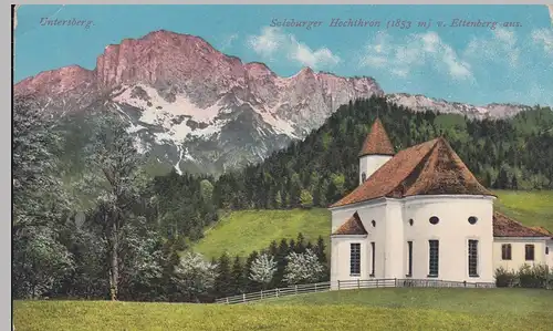 (98143) AK Untersberg u. Salzburger Hochthron, vor 1945