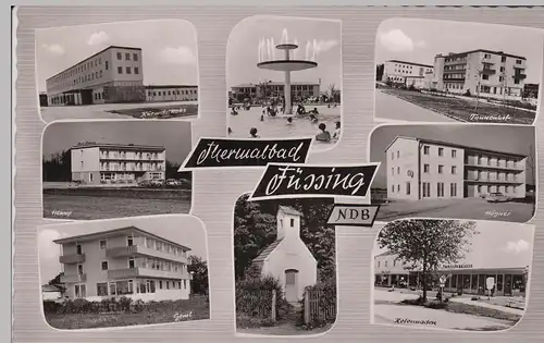 (97912) Foto AK Bad Füssing, Mehrbildkarte nach 1945