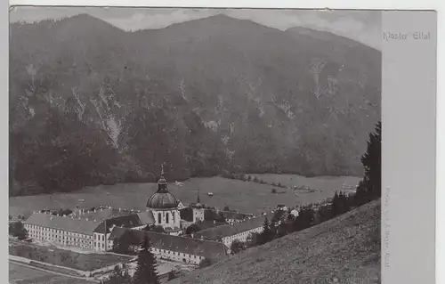 (97671) AK Kloster Ettal, Panorama, bis 1905