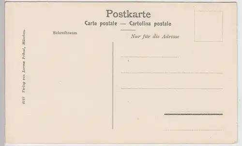 (97659) AK Schloss Garatshausen, Blick vom Starnberger See, vor 1945